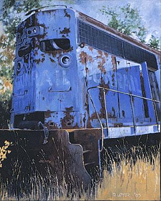 Sidetracked.jpg - Sidetracked 24"X30" $1,800